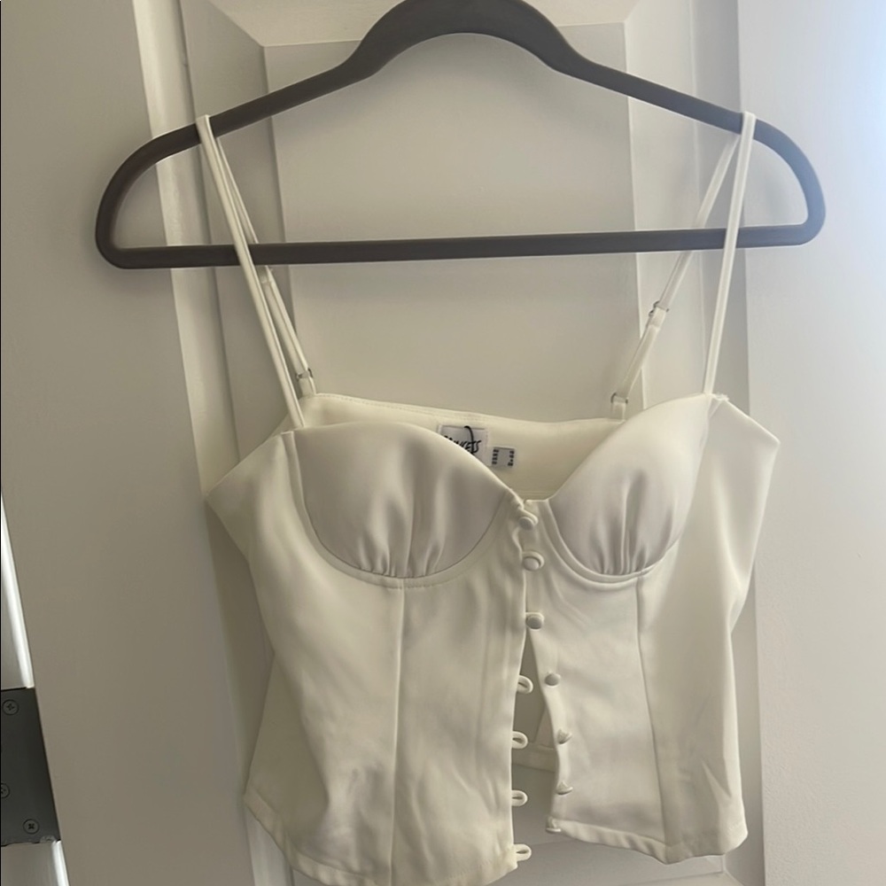 Elegant White Women's Top